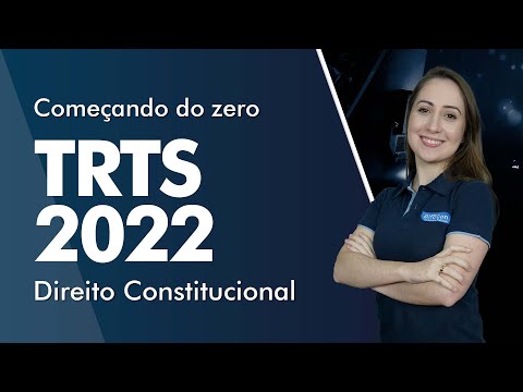 Começando do Zero TRTs 2022  - Direito Constitucional - AlfaCon AO VIVO