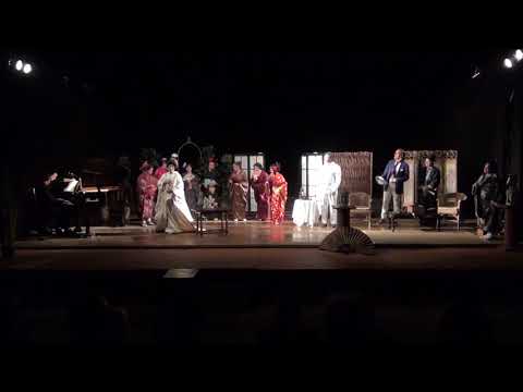 Giacomo Puccini   MADAMA BUTTERFLY - Entrata di Butterfly - Villa Strozzi, Firenze - 23 VIII 2020