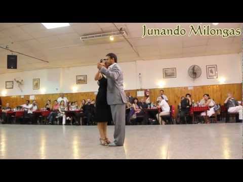  Fabian Peralta  and  Lorena Ermocida  are  dancing  to  the  tango  "  Ya Lo Ves  "