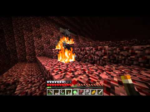 Nether madness in Flatland Survival!! :o