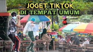 Download lagu [PRANK JOGET  TIKTOK DI TEMPAT UMUM]...NGAKAK PARAH mp3