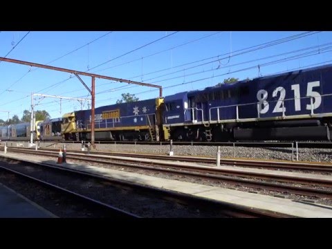 NR53 / 8215 with 2NY3 empty steel train - 2/5/16