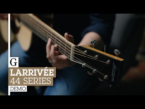 Larrivee OM-44-R - Acoustic/Electric Guitar Rosewood & Bear Claw Spruce Top w/Element VTC Pickup & Case (136642) image 13