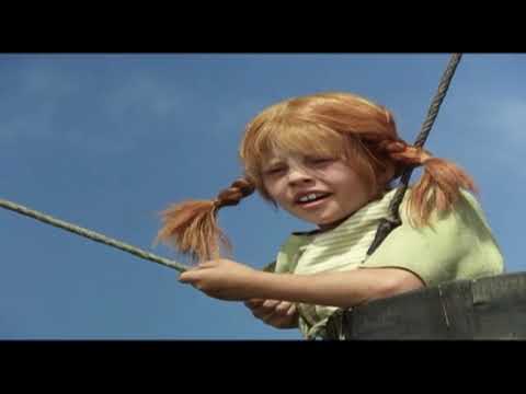 Pippi Langstrumpf und der Heißluftballon
