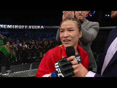 Weili Zhang Beats Jessica Andrade To Win UFC Women’s Strawweight Title