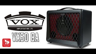 Video thumbnail for Басовый комбик VOX VX50 BA by PopMusicRu