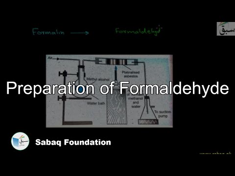 Preparation of formaldehyde