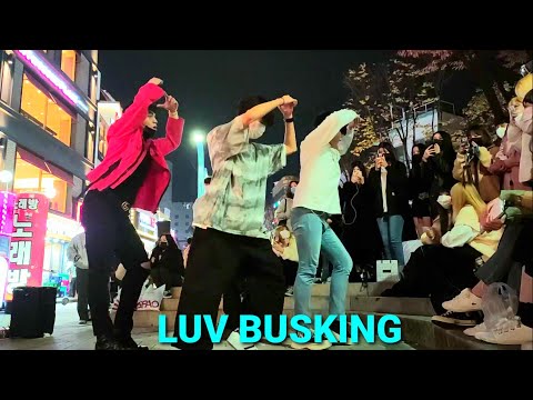 PRAESEPE & GYU. HONGDAE STREET BUSKING. #3. 20201105.