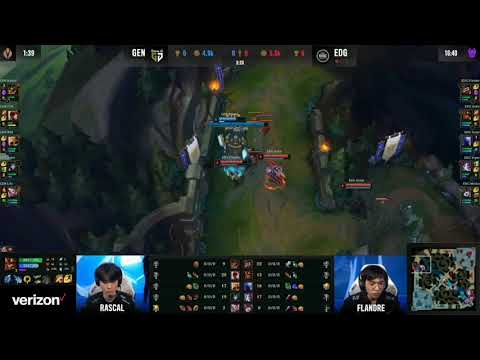 GenG Rascal got Triple Ganked by EDG