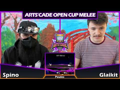 Arts'cade Open Cup #1 - Spino (C. Falcon) vs. Glaikit (Falco) - Melee Pools