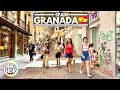 Granada, The Most Charming City in the World, 4K 60fps Walking Tour in Spain