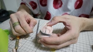 【はたらく細胞Part１】血小板ちゃんのフィギュア作ってる / (hatarakusaibou)sculpting making figure" kessyouban"