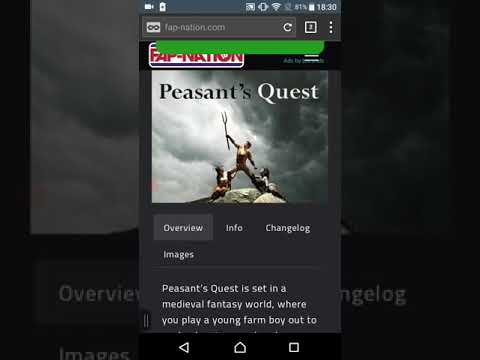 Peasant's Quest for android edite save for money and status