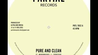 Alpha and Omega - Pure and Clean / Version - Partial Records 7"