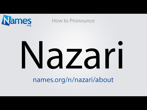 How to Pronounce Nazari
