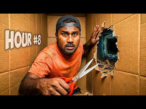 Cardboard Prison Escape Challenge | Mad Brothers