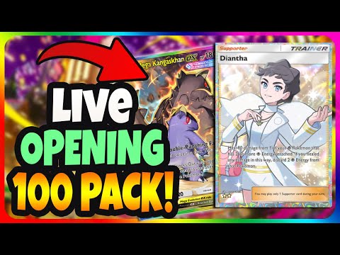🔴NEW SET 100 PACKS  Pokemon TCG Pocket | Fantastical Parade!