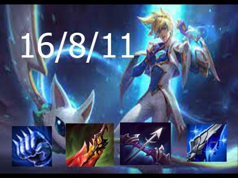 EZREAL (ADC) VS  ASHE BOT l KDA 16/8/11 RANKED PLAY