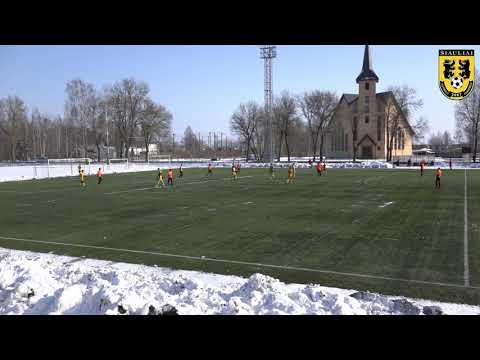 AFA „Olaine"/FA „Jūrmala 2001/2002" 1:4 SG-FA „Šiauliai“ (SG-FA „Šiauliai“ įvarčiai)