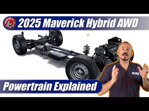 Thumbnail for 2025 Ford Maverick Hybrid AWD: Powertrain Explained by Ford EXP, video, vide, Ford MA