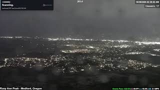 Roxy Ann Peak Live Stream - Jackson County Scanner Feed live webcam