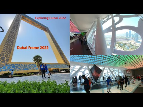 Dubai Frame Part 1  | Trio City Tour Dubai 2022 | Exploring Dubai 2022  | BlueBeardTraveller