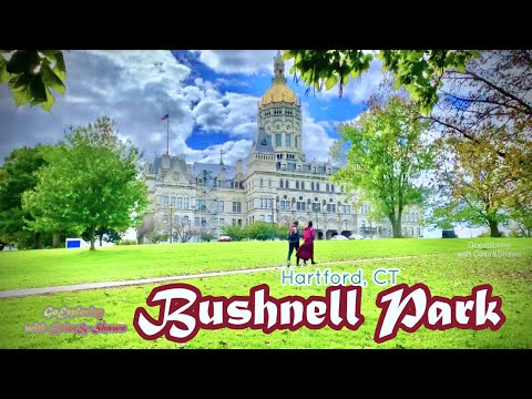 Excursão a pé pelo Bushnell Park em Hartford, Connecticut | Bushnell Park no coração de Hartford, Kangzhou