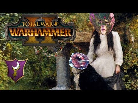 Dark Elves vs High Elves | THE CRONE & PET KHARIBDYSS - Total War Warhammer 2