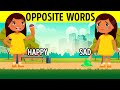 OPPOSITE WORDS | English for KIDS 🐱 💕