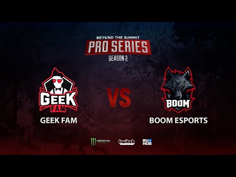 Geek Fam vs BOOM Esports, BTS Pro Series Season 2: SEA, bo3, game 3 [Adekvat]