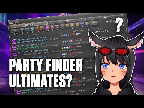 Is Party Finder Good For Clearing Ultimate Raids? - FFXIV With Haru Hissatsu