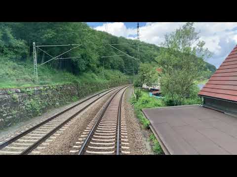 Folge 9: Führerstandsmitfahrt von Bad Schandau bis Dresden Hbf in Echtzeit - 4K
