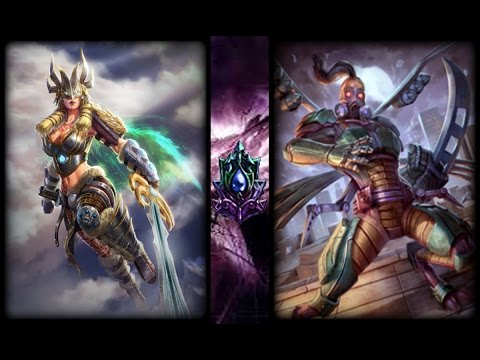 Smite - Masters Ranked Joust #11 - Freya vs Ah Muzen Cab