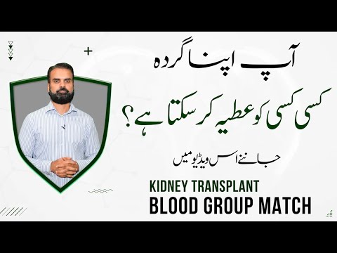 Blood Group For Kidney Transplant | Kidney Donor Guide | Kidney Kesy Donate Kren