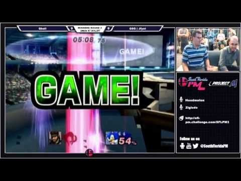 Smash @ Skyloft 10/2 - Winners Round 3 - Qball (Snake) vs GSG|Jfyst (Sonic)
