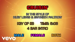 Huey Lewis, Gwyneth Paltrow - Cruisin' (Karaoke)