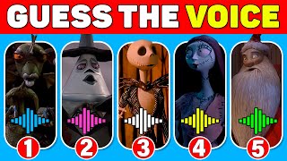 Tim Burton's The Nightmare Before Christmas. Guess the Characters by Their Voice [Quiz]