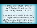 Silent Force - Iron Hand Lyrics