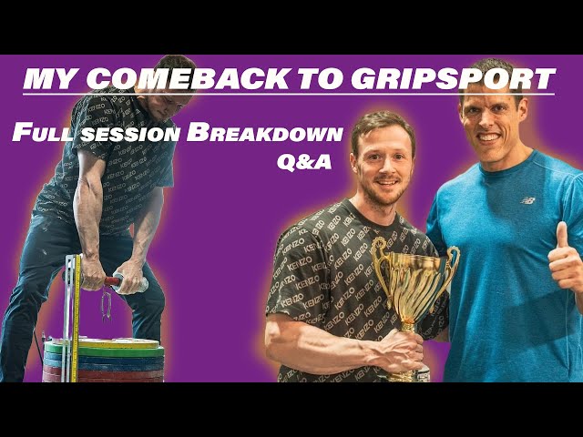 World Gripsport champion shares Training secrets SDDEFAULT Thumbnail