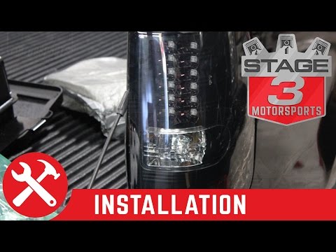 2004-2008 F-150 Recon LED Smoked Tail Lights Install
