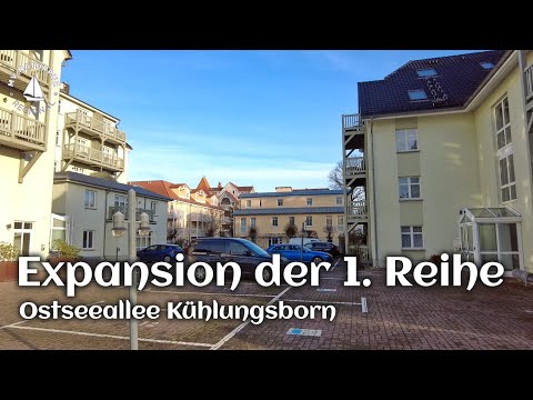 Expansion of the 1st row - Ostseeallee Kühlungsborn