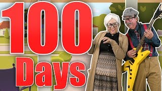 100 Days of School with Grandma and Grandpa! | Count to 100 | Jack Hartmann