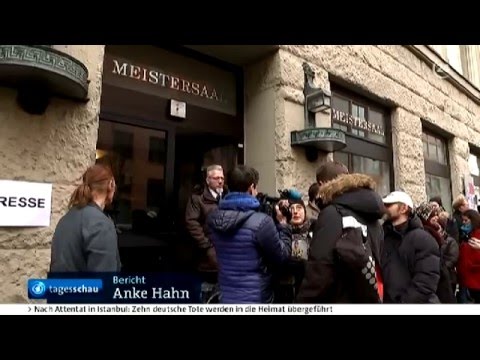 Trauerfeier für David Bowie in Berlin