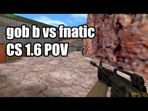 POV: gob b vs. fnatic @IEM 4 mousesports CS 1.6 Demo