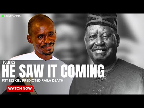 SHOCKING: Raila Odinga's Death Was Predicted By Pastor Ezekiel😳 Watch Video