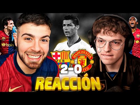 BARCELONA VS MANCHESTER UNITED: FINAL CHAMPIONS 2009. LA COBRA Y DAVO REACCIONAN POR PRIMERA VEZ.