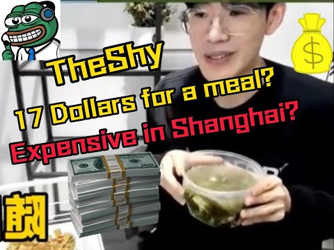 【TheShy】17 Dollars for a meal is expensive in China?