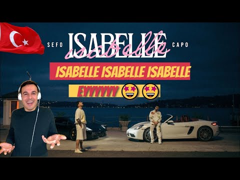 Italian Reaction Turkish Pop 🇹🇷 Sefo, Capo - ISABELLE (Official Video)