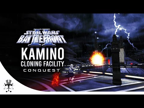 Star Wars: Battlefront II (2005) | Kamino: Cloning Facility [Conquest Mode] [No Commentary Gameplay]