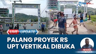 Proyek Pembangunan Rumah Sakit UPT Vertikal Papua sempat Palang, Kini Dibuka dan Resmi Beroperasi
